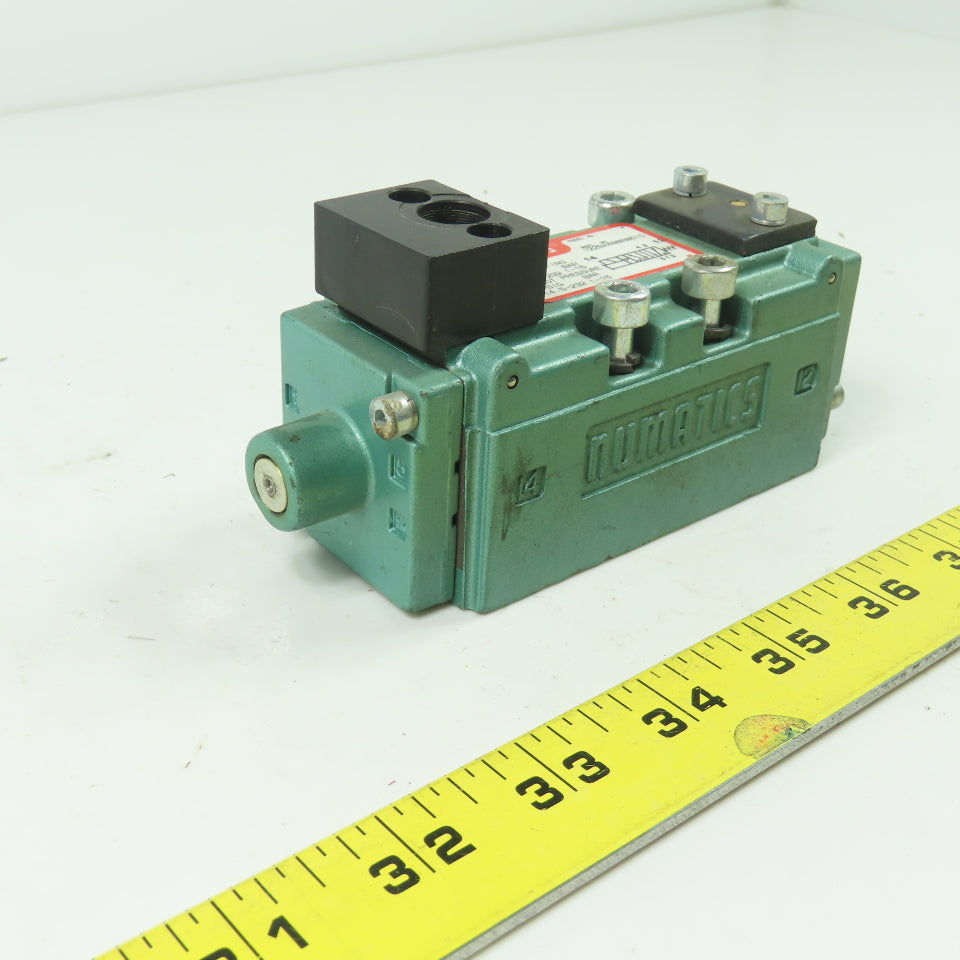 Numatics 122BA400R061D Pneumatic Solenoid Valve 14.5-232PSI