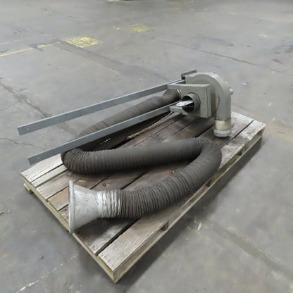 Dayton 4C108 1HP Floor/Ceiling Mount Fume Collector Extraction Arm 115/230V 1PH