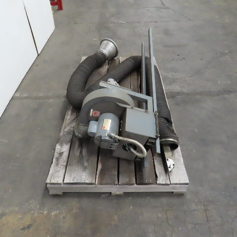 Dayton 4C108 1HP Floor/Ceiling Mount Fume Collector Extraction Arm 115/230V 1PH