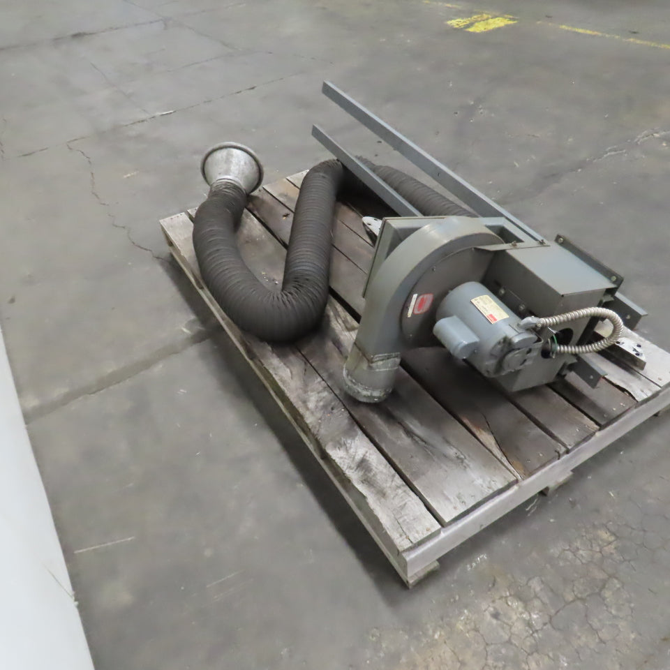 Dayton 4C108 1HP Floor/Ceiling Mount Fume Collector Extraction Arm 115/230V 1PH