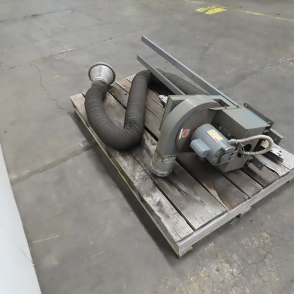 Dayton 4C108 1HP Floor/Ceiling Mount Fume Collector Extraction Arm 115/230V 1PH