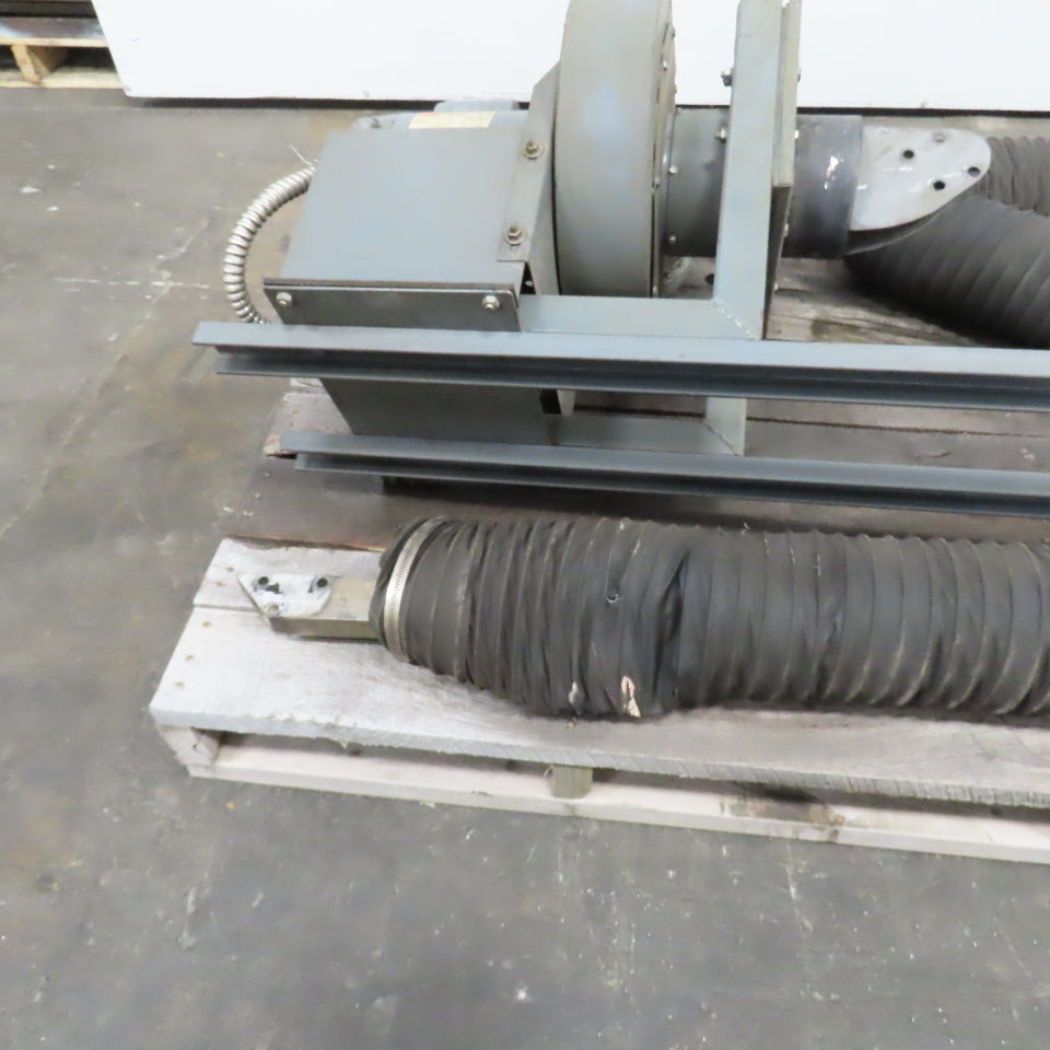 Dayton 4C108 1HP Floor/Ceiling Mount Fume Collector Extraction Arm 115/230V 1PH