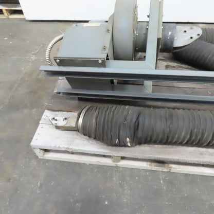 Dayton 4C108 1HP Floor/Ceiling Mount Fume Collector Extraction Arm 115/230V 1PH