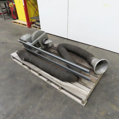 Dayton 4C108 1HP Floor/Ceiling Mount Fume Collector Extraction Arm 115/230V 1PH