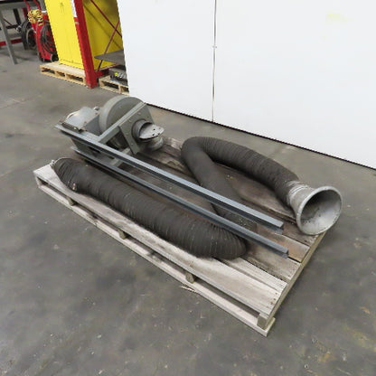 Dayton 4C108 1HP Floor/Ceiling Mount Fume Collector Extraction Arm 115/230V 1PH