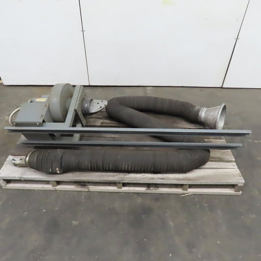 Dayton 4C108 1HP Floor/Ceiling Mount Fume Collector Extraction Arm 115/230V 1PH
