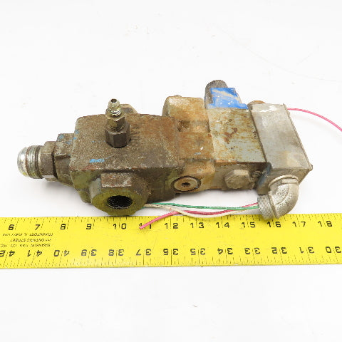 Vickers CT5 060A C MWB Solenoid Controlled Relief Valve 500-2000PSI