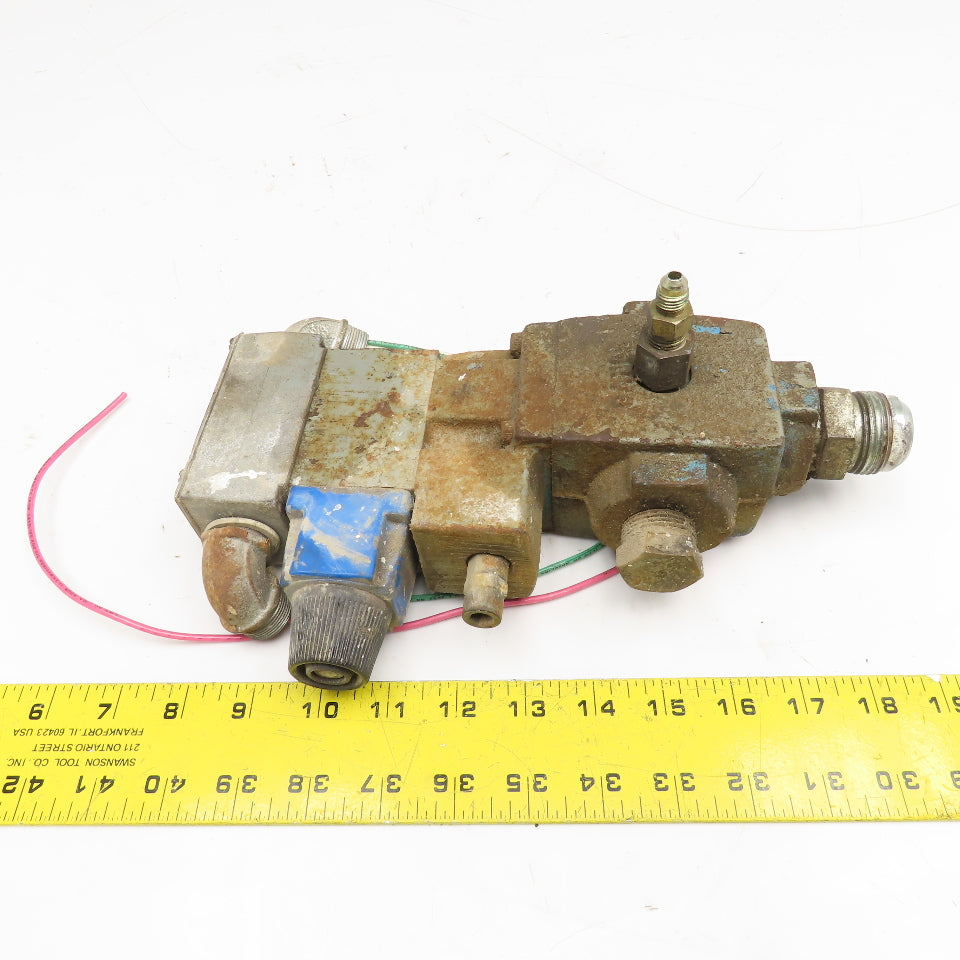 Vickers CT5 060A C MWB Solenoid Controlled Relief Valve 500-2000PSI
