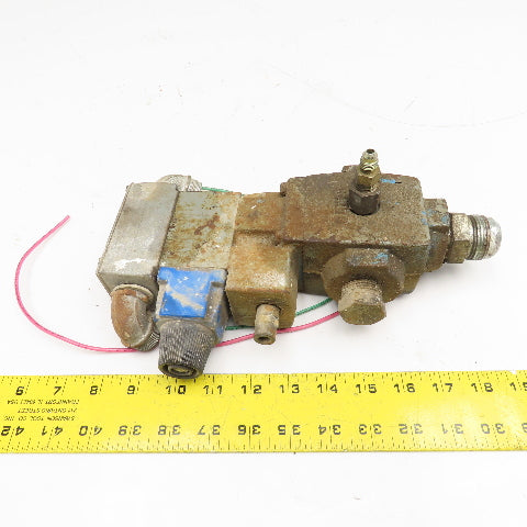 Vickers CT5 060A C MWB Solenoid Controlled Relief Valve 500-2000PSI