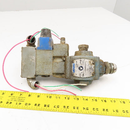 Vickers CT5 060A C MWB Solenoid Controlled Relief Valve 500-2000PSI