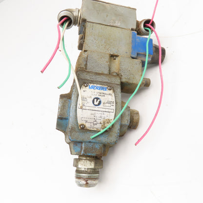 Vickers CT5 060A C MWB Solenoid Controlled Relief Valve 500-2000PSI