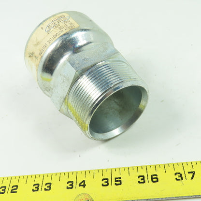 Parker 10193N-32-32 2" Hose Crimp Hydraulic Straight Fitting 2" NPT