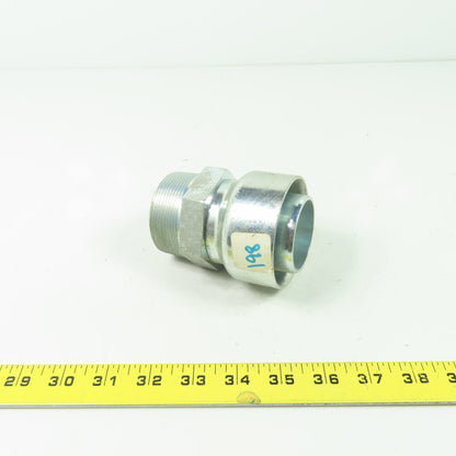 Parker 10193N-32-32 2" Hose Crimp Hydraulic Straight Fitting 2" NPT