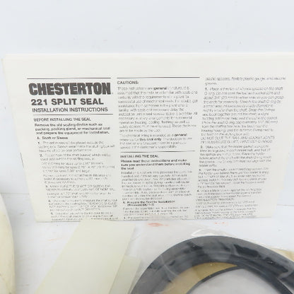 Chesterton 221 043961 High Performance Split Seal Spare Seal Kit, 043961 -40 5"