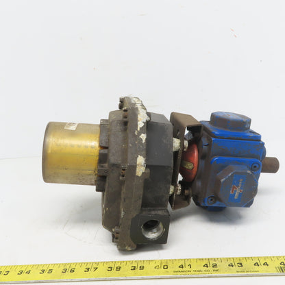 Compact II C20 SR-2C IMP 1/4 Turn Pneumatic Actuator W/Indicator