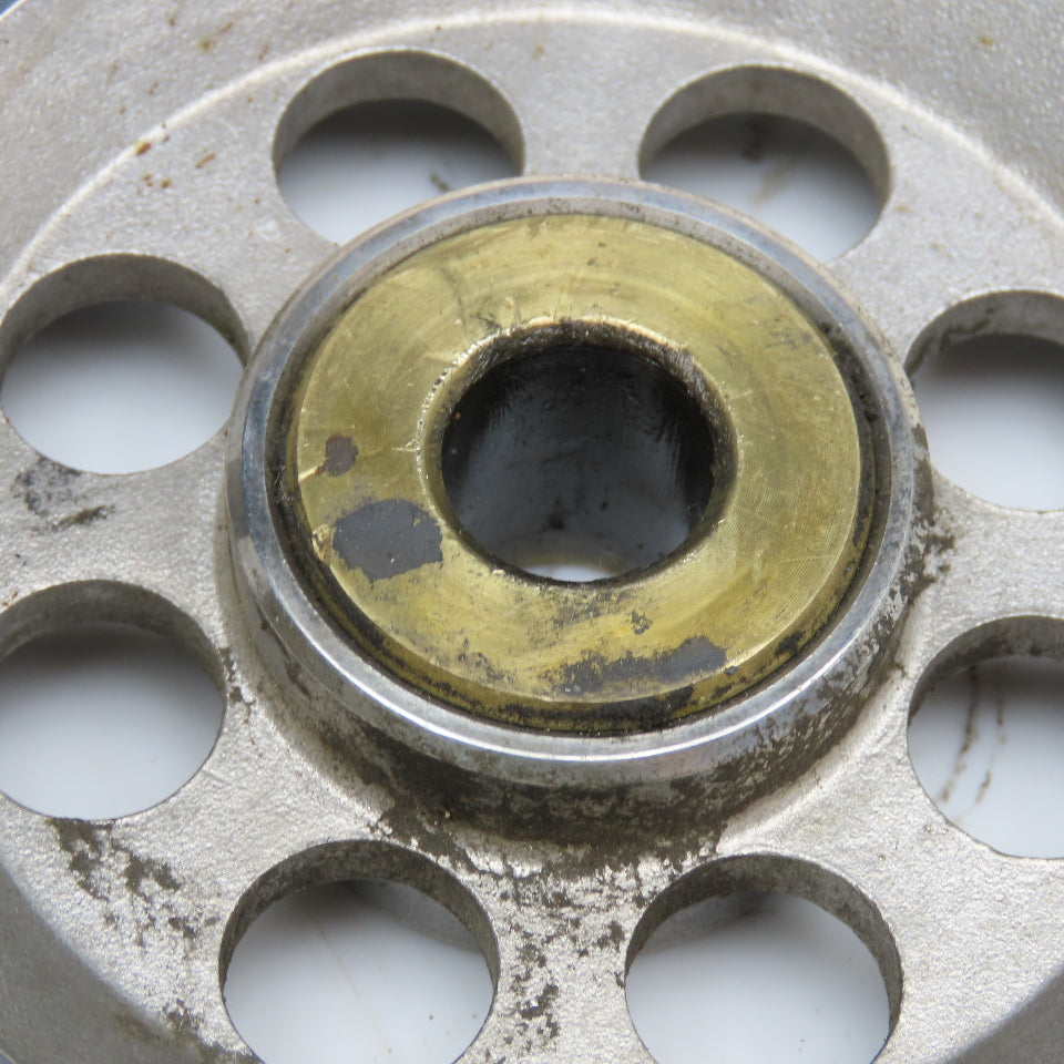 Suncor 4" x 1/4" U-Groove Sheave 5/8" Brass Bushing Bore Lot Of 2