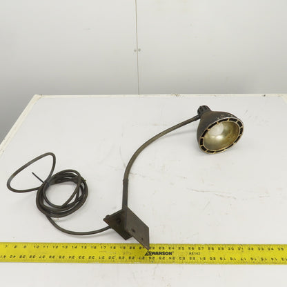 Direct Mount Task Machine Gooseneck Light Flexible 24" 115V Single Phase