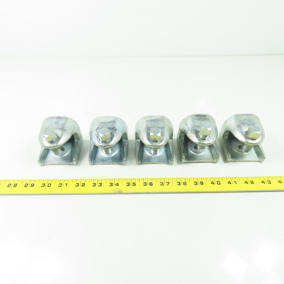 B-Line B444-1/2 1/2" Rod Support Beam Clamp Lot Of 5
