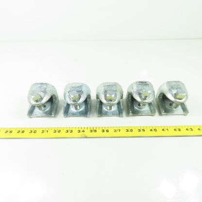 B-Line B444-1/2 1/2" Rod Support Beam Clamp Lot Of 5