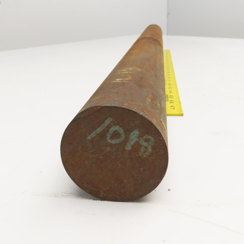 3" Diameter Steel Round Bar Stock 40" OAL