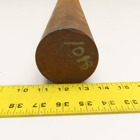 3" Diameter Steel Round Bar Stock 40" OAL