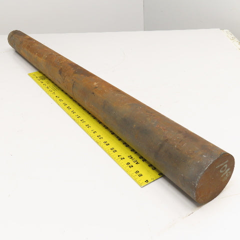 3" Diameter Steel Round Bar Stock 40" OAL