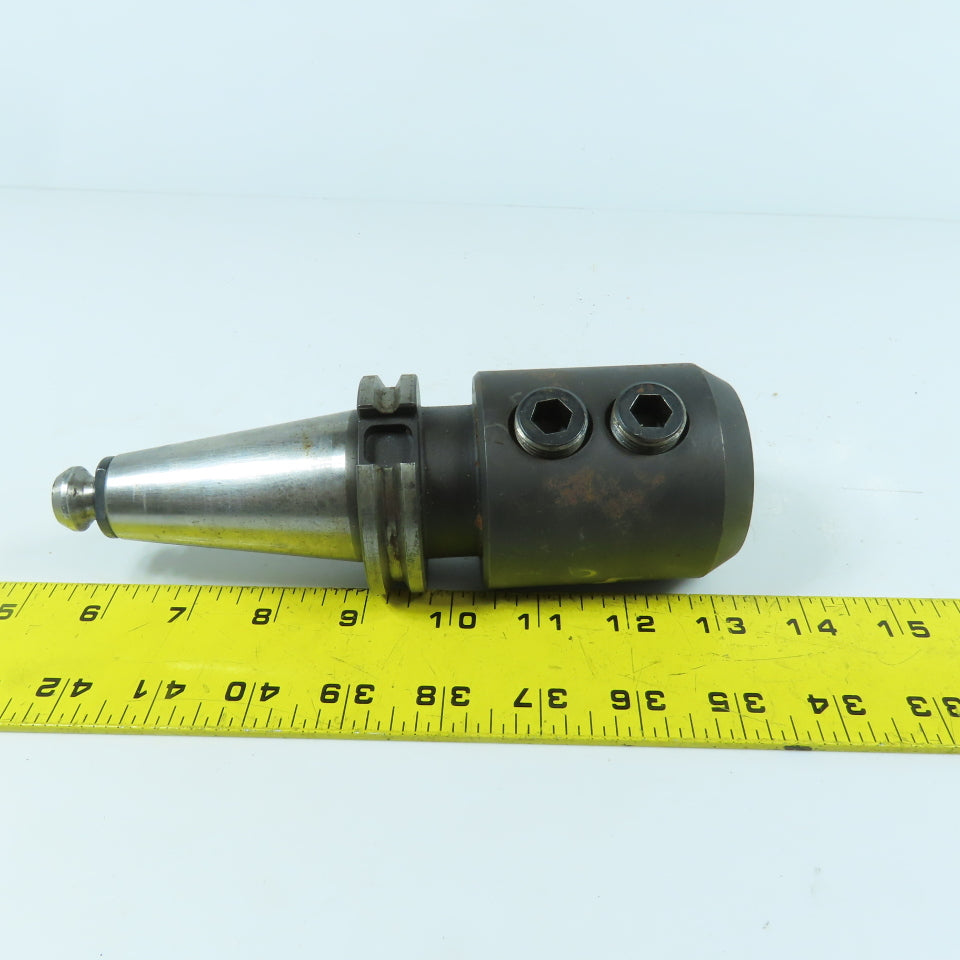 Valenite Cat 40 Solid End Mill Tool Holder 1" Bore 4-1/8" Projection
