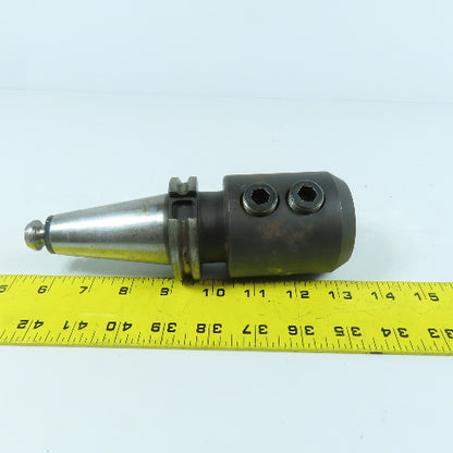 Valenite Cat 40 Solid End Mill Tool Holder 1" Bore 4-1/8" Projection