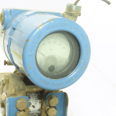 Rosemount 1151DP4J12B1M3D1 45VDC Pressure Transmitter W/ Manifold 2000PSI