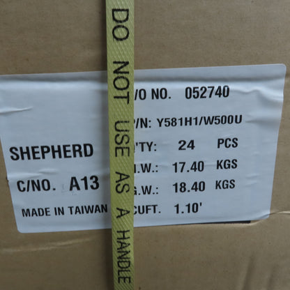 Shepard Y581H1 W500U Swivel Medical Grade 5"x1" Caster W/Lock & No stem Lot/24