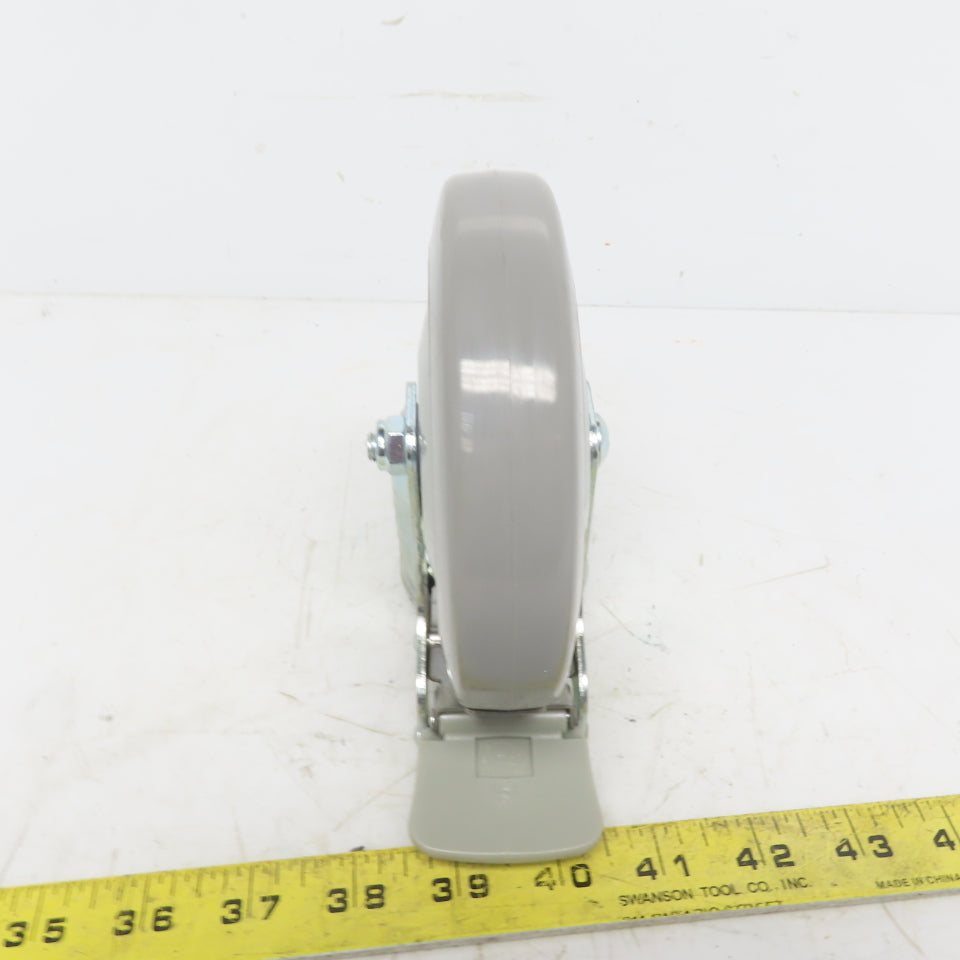 Shepard Y581H1 W500U Swivel Medical Grade 5"x1" Caster W/Lock & No stem Lot/24