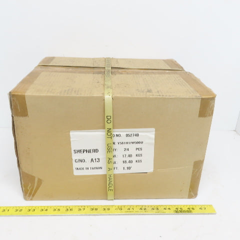 Shepard Y581H1 W500U Swivel Medical Grade 5"x1" Caster W/Lock & No stem Lot/24