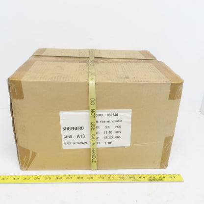Shepard Y581H1 W500U Swivel Medical Grade 5"x1" Caster W/Lock & No stem Lot/24