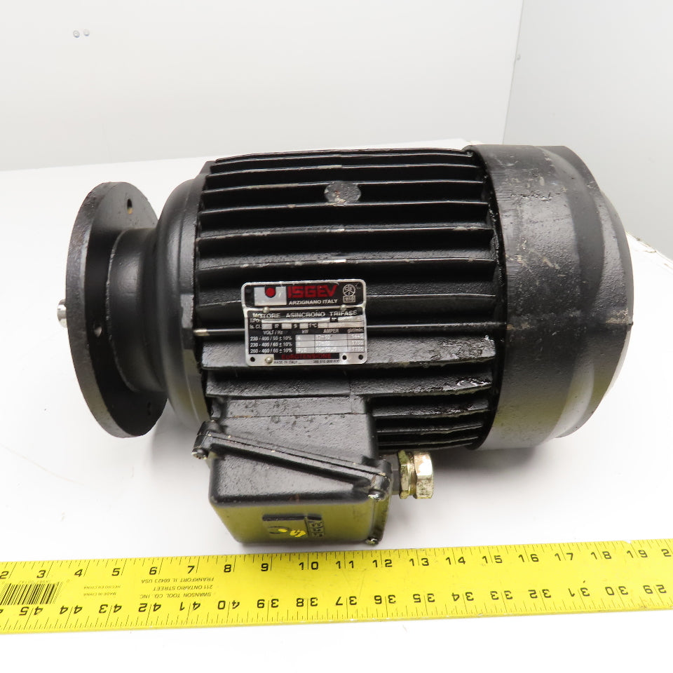Isgev AS 112 M 4 4-4.8kW 230-460V 50/60Hz 3Ph 1140-1730RPM Asynchronous Motor
