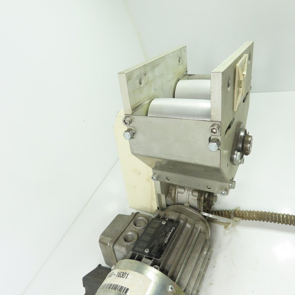 Carpanelli M56B4 3-1/2" Belt Conveyor Width Compact Drive 1380/1660RPM 0.9KW