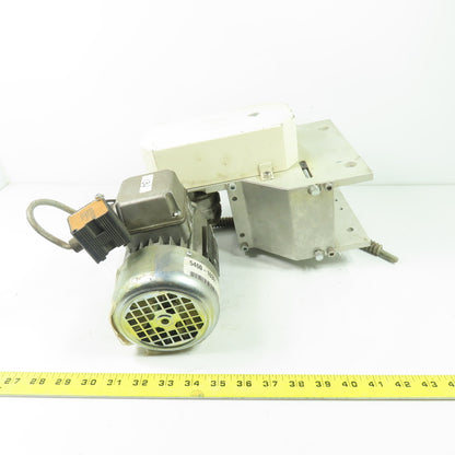 Carpanelli M56B4 3-1/2" Belt Conveyor Width Compact Drive 1380/1660RPM 0.9KW