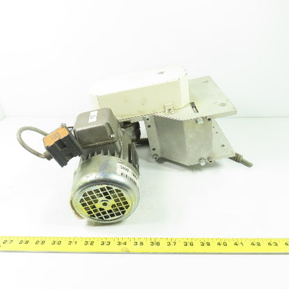 Carpanelli M56B4 3-1/2" Belt Conveyor Width Compact Drive 1380/1660RPM 0.9KW
