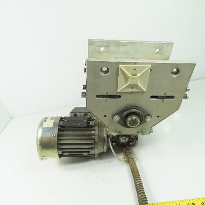 Carpanelli M56B4 3-1/2" Belt Conveyor Width Compact Drive 1380/1660RPM 0.9KW
