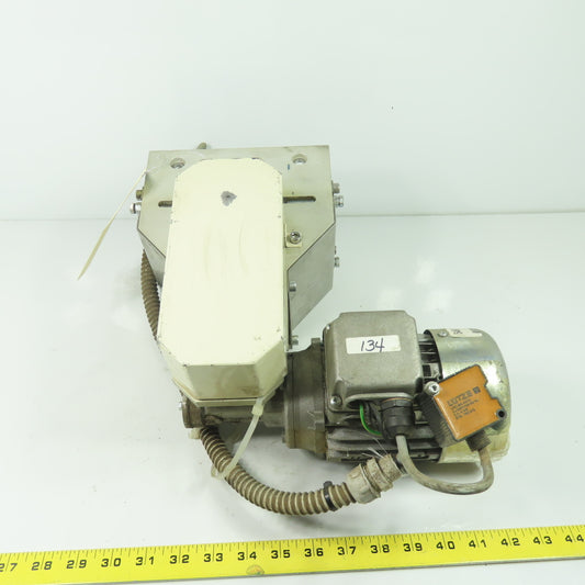Carpanelli M56B4 3-1/2" Belt Conveyor Width Compact Drive 1380/1660RPM 0.9KW
