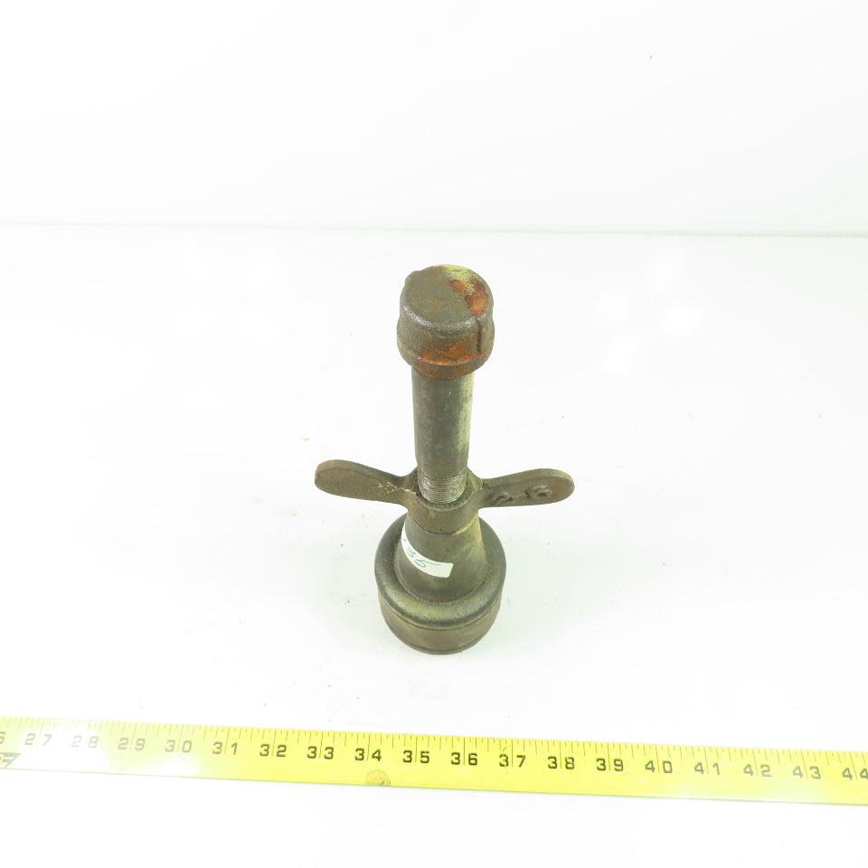 2-3/4" Cast Iron Test Plug W/Wing Nut 1-1/2" Rubber gasket