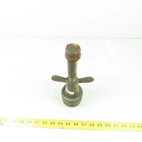 2-3/4" Cast Iron Test Plug W/Wing Nut 1-1/2" Rubber gasket