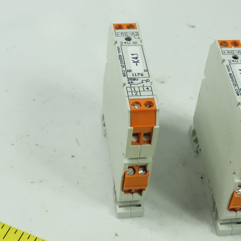 Appoldt RM11-1W 24V Relay Coupling 6A Lot Of 3