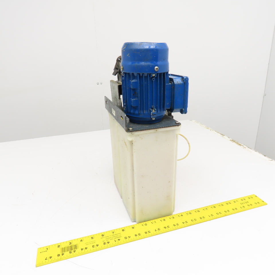 ILC MPT-6 220-480V 50/60Hz Lubrication Pump Nylon Tank 6 Liter 500cc/min