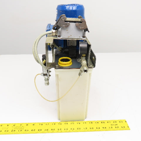 ILC MPT-6 220-480V 50/60Hz Lubrication Pump Nylon Tank 6 Liter 500cc/min