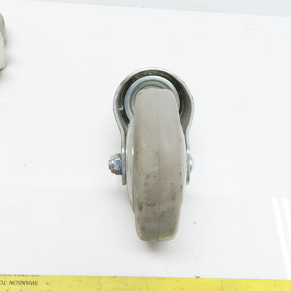 Shepard Y481H1 W400U Swivel Medical Grade 4"x 1" Caster & No stem Lot of 4