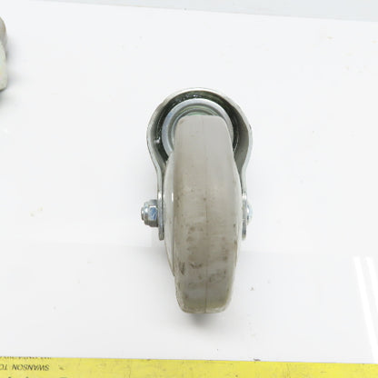 Shepard Y481H1 W400U Swivel Medical Grade 4"x 1" Caster & No stem Lot of 4