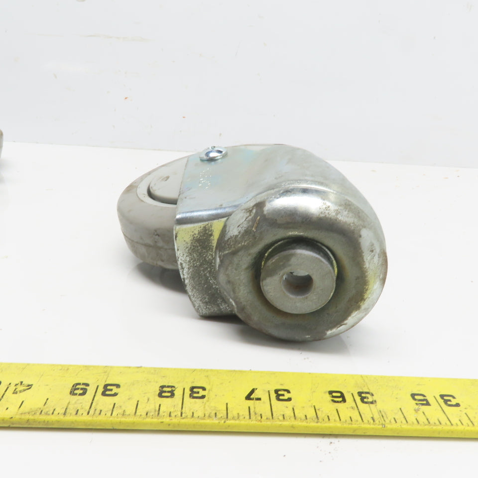 Shepard Y481H1 W400U Swivel Medical Grade 4"x 1" Caster & No stem Lot of 4