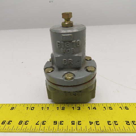 Fisher Controls Tpe 98 H-41 1/4" NPT Back Pressure Regulator 75PSI