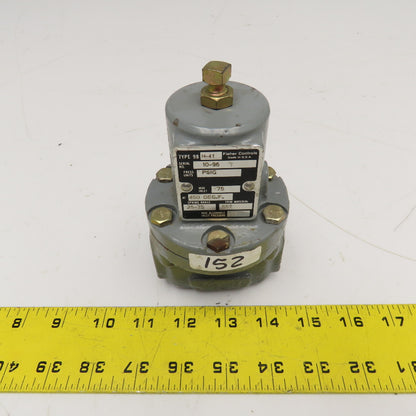 Fisher Controls Tpe 98 H-41 1/4" NPT Back Pressure Regulator 75PSI