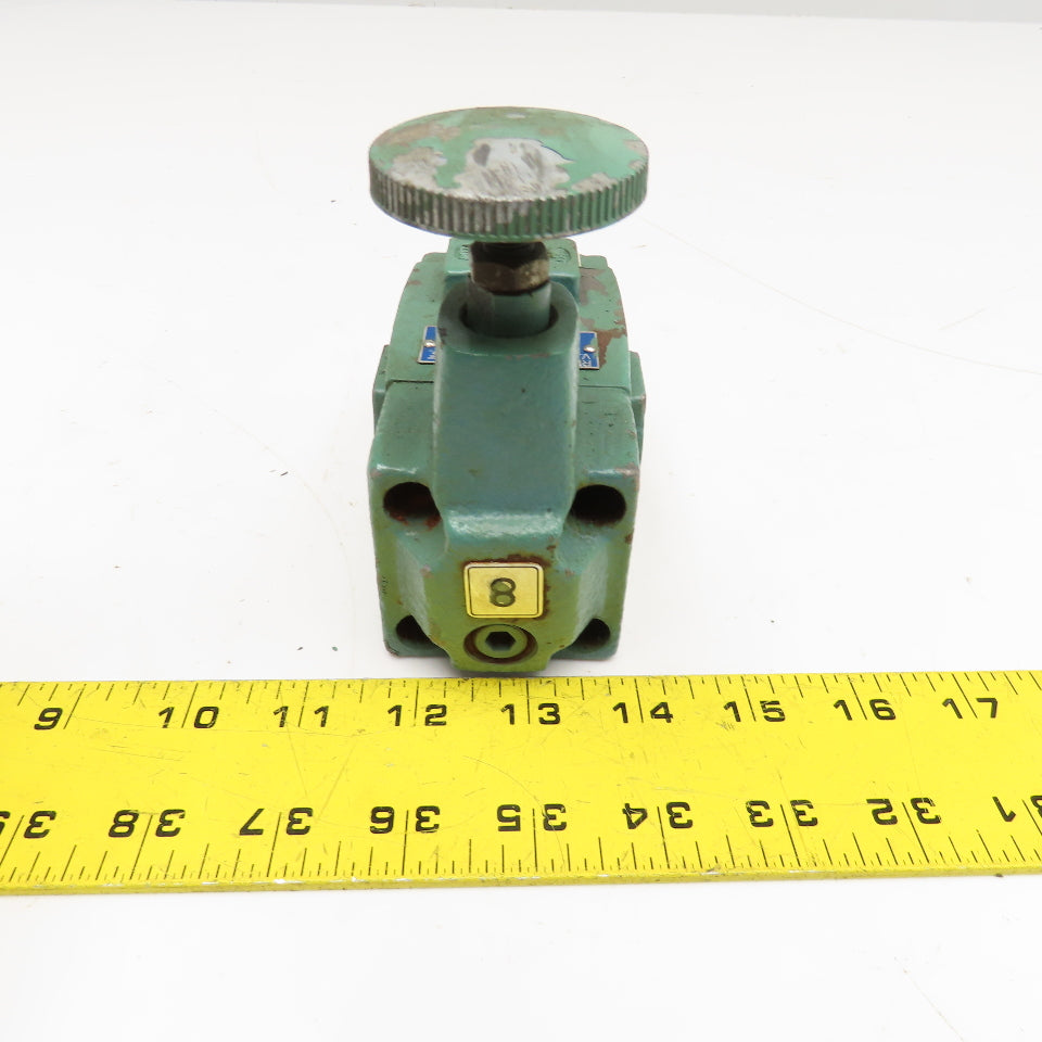 Vickers KT-03-B-20-JA-J 3/8" NPT Reducing Valve 5.6-200 kfg/cm2
